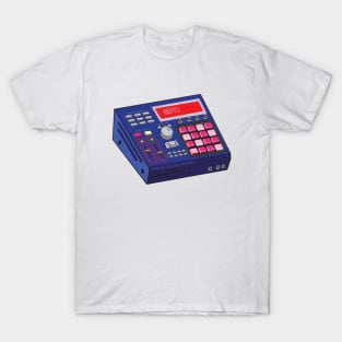 Beat Maker (Royal Night + Crimson Colorway) Analog / Music T-Shirt